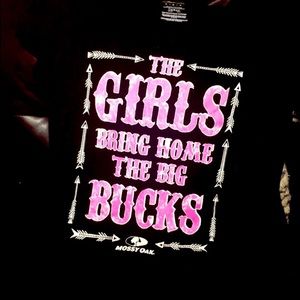 👢Sz M Mossy Oak”Girls Bring Home the Big Bucks”👢
